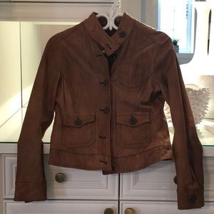 GAP Brown Leather Jacket